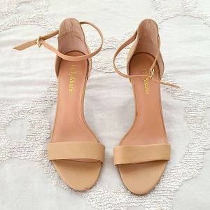 Nude sandals